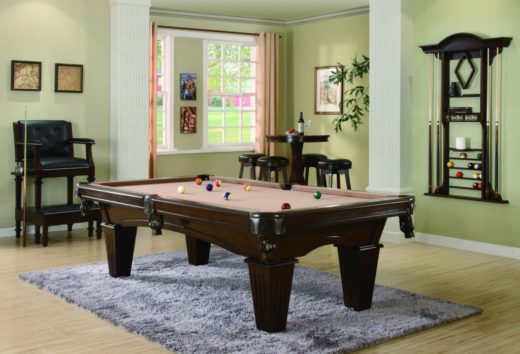 Tredway Pools Legacy games table in a games room