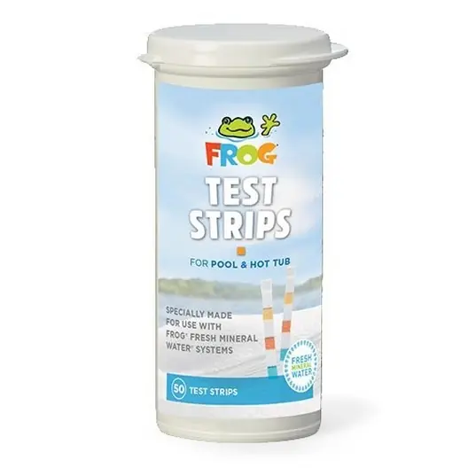 Tredway Pools Plus offers FROG® Test Strips for Hot Tubs