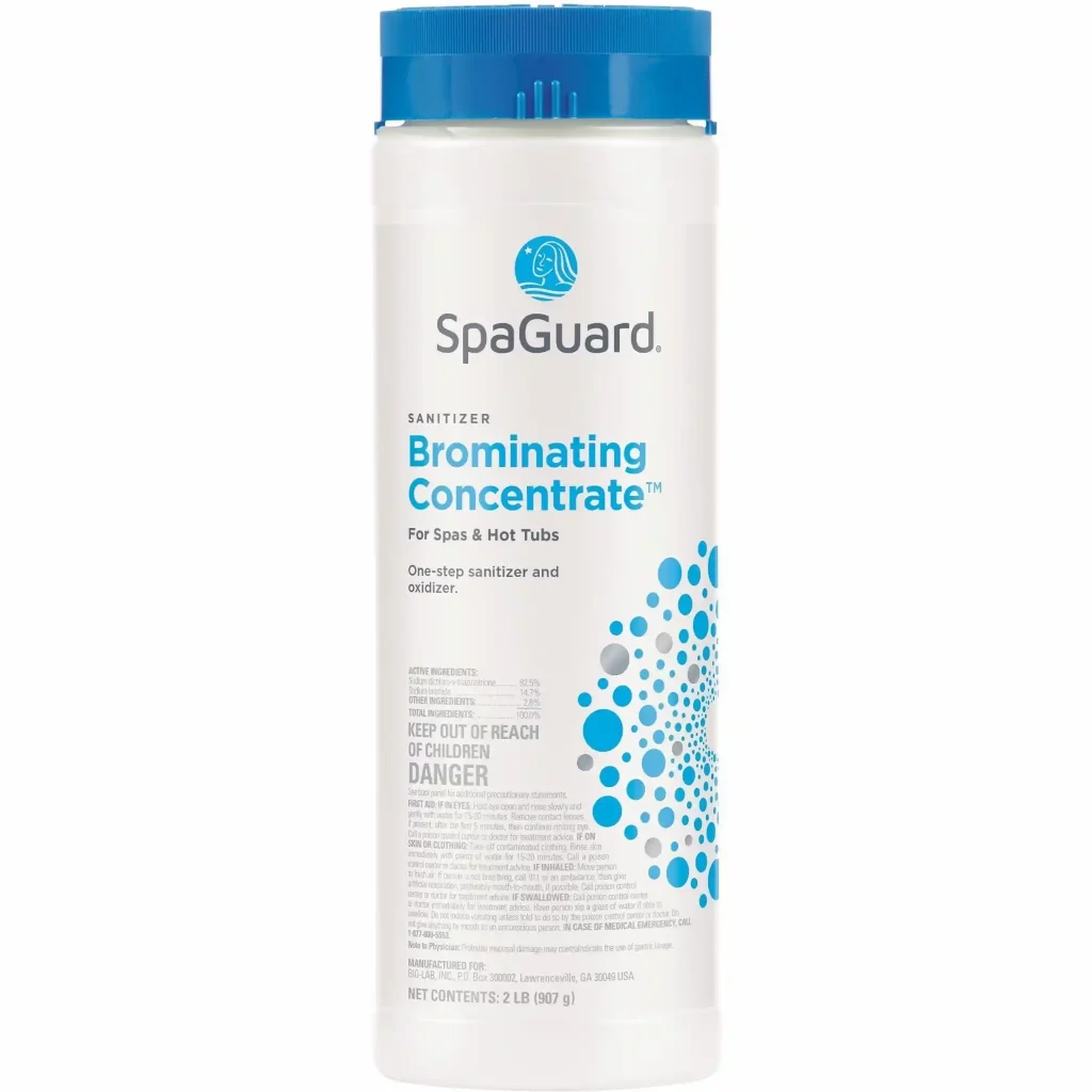 Tredway Pools Plus offers SpaGuard® Spa Sanitizers