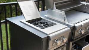 A burner outdoors allows for so much flexibility in your grilling.