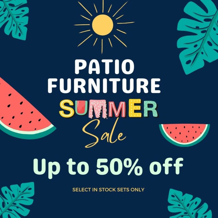 Patio Furniture Summer Sale!