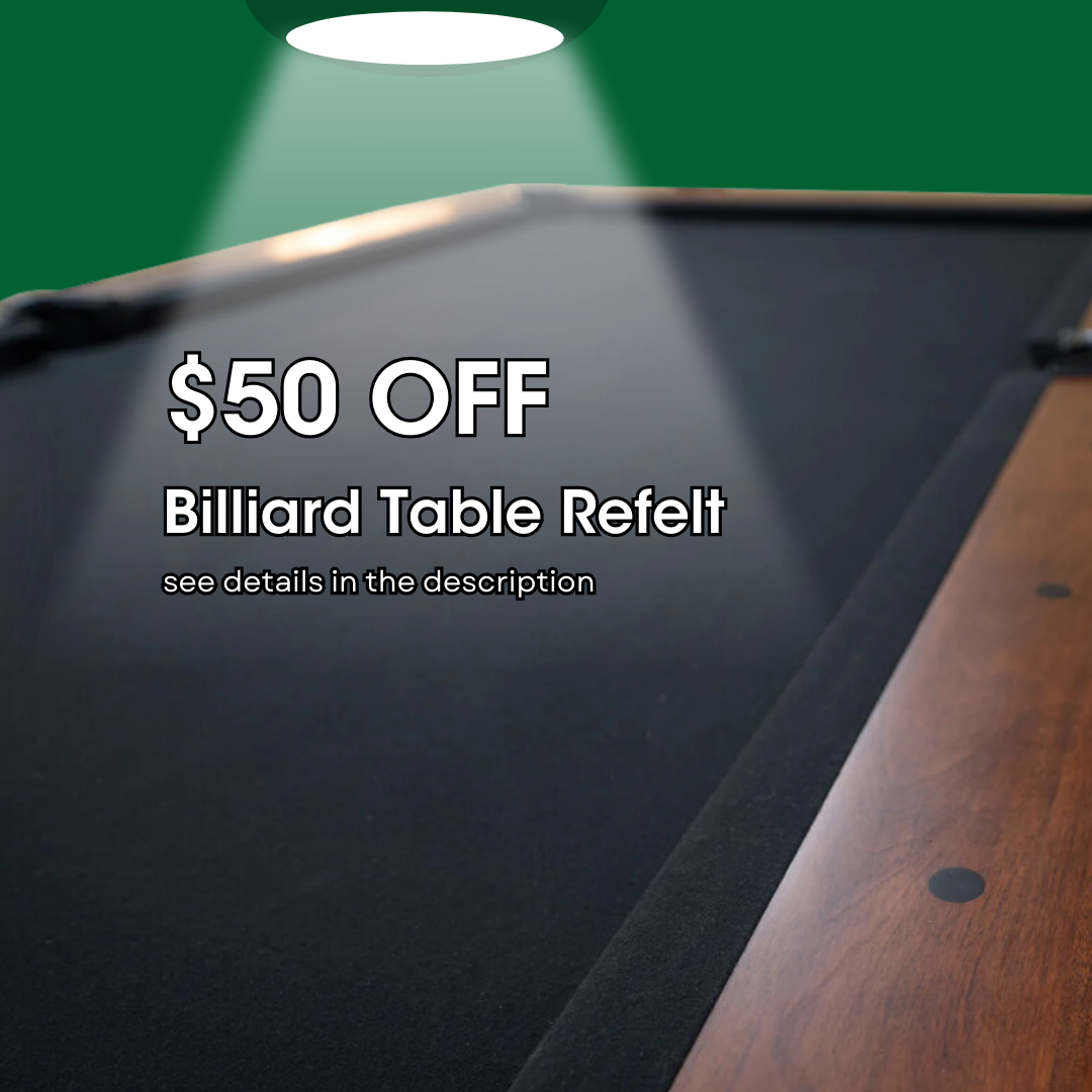Billiard Table Refelt